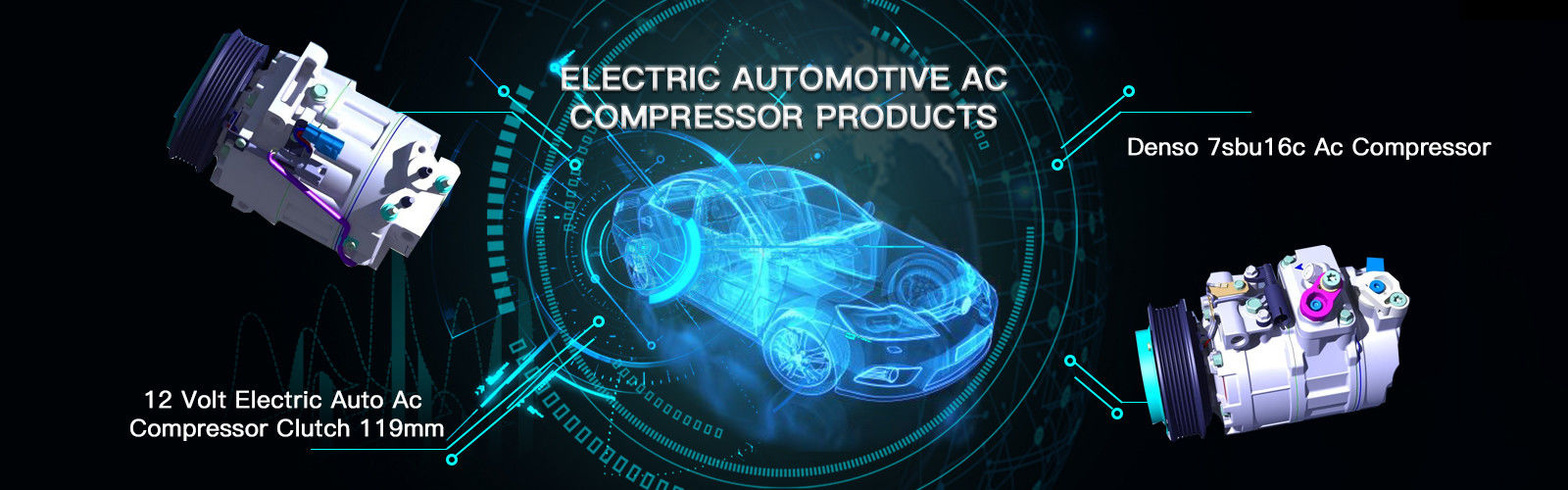 качество Электрический автомобильный компрессор AC завод